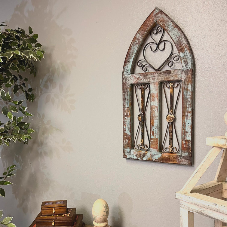 Ophelia & Co. Church Window 3 Screens Wall Décor & Reviews | Wayfair